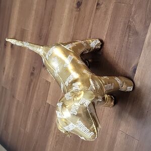 Victoria's Secret Pink Dog gold